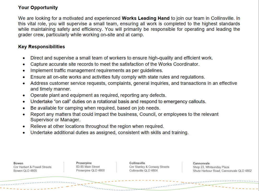 Leading Hand Form Works Leading Hand - Council Direct